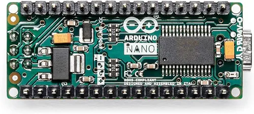 Vista 4 de Arduino Nano [A000005] - Microcontrolador compacto ATmega328P con 22 pines de E/S digitales, 8 entradas analógicas, conectividad USB