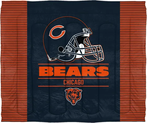 Vista 13 de Northwest NFL Unisex-Adult Comforter and Sham Set Safety