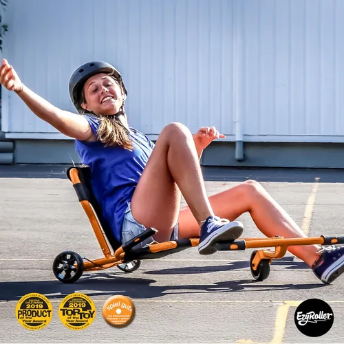 Vista 6 de EzyRoller - Nuevo Triciclo Pro-X para niños y adultos - Naranja