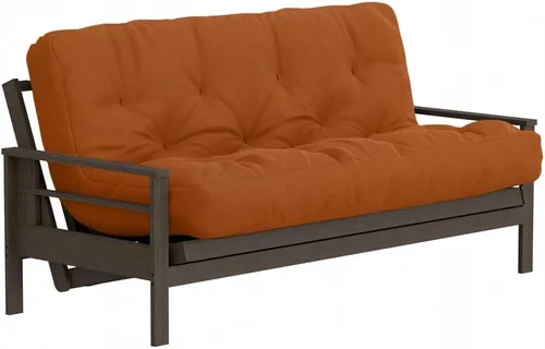 Vista 18 de Royal Sleep Products by The Futon Factory - Colchón futón de espuma de 8 pulgadas, tela negra sólida, tamaño Twin, espumas certificadas CertiPUR
