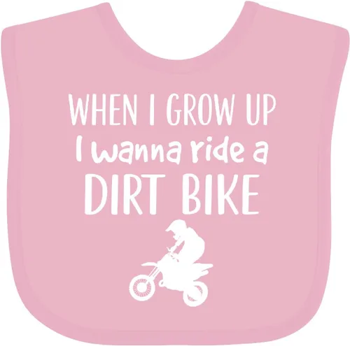 Vista 8 de inktastic Babero para bebé de motocross Future Dirt Biker