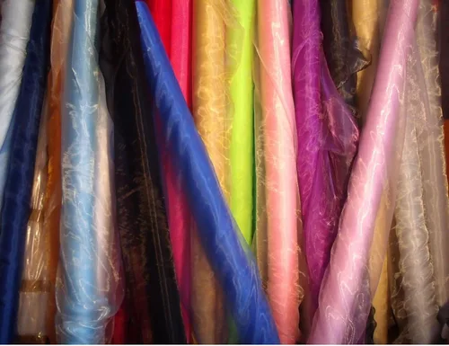 Vista 7 de VDS Tela de Organza Premium de 1 Yarda por Yarda de 45" de Ancho - Material de Tul Transparente, Ligero y Brillante para Manualidades DIY
