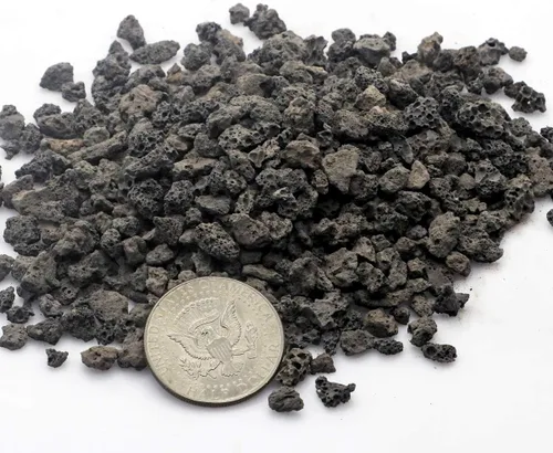 Vista 4 de TOYPOPOR Aditivo de suelo de roca de lava hortícola negra para cactus y plantas suculentas sin tintes ni productos químicos, 100% pura roca