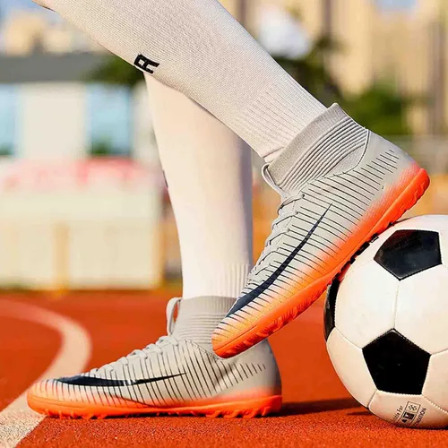 Vista 5 de Soccer Cleats for Mens Womens Turf Soccer Shoes SD