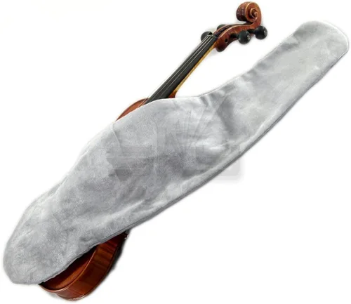Vista 2 de Terciopelo eléctrico acústico de la manta del paño de la cubierta del violín para el caso del viol