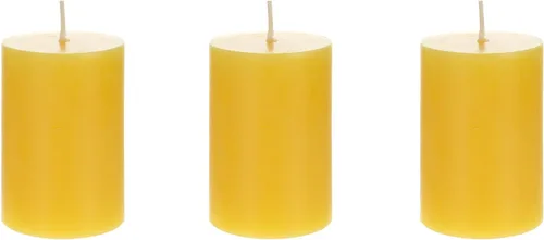 Vista 13 de Mega Candles 1 vela perfumada de citronela sólida, vela de cera vertida a mano de 2 x 3 pulgadas, uso en interiores y exteriores, campamento