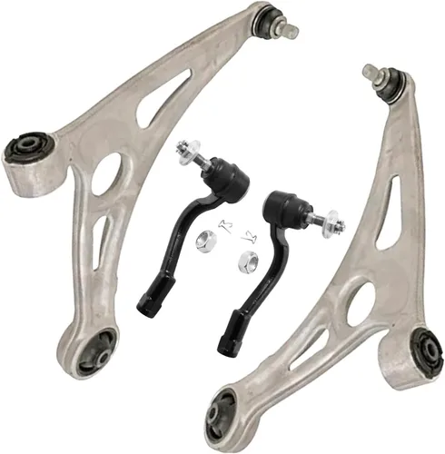 Vista 119 de Detroit Axle - 4 piezas de brazos de control traseros para Ford C-Max, Focus, Mazda 3 5, Volvo C30, C70, S40, V50, 4 brazos de control superiores e