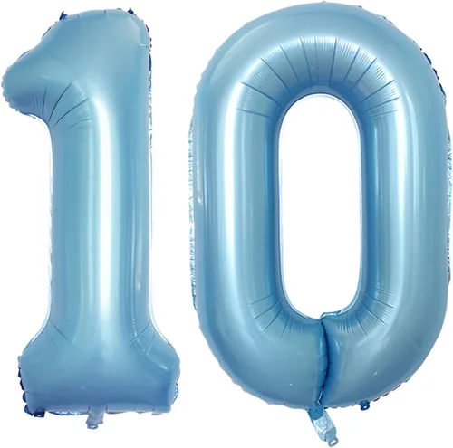 Vista 102 de Goer, conjunto de globos de papel aluminio para decoraciones de cumpleaños, globos de las letras de feliz cumpleaños y de números Oro