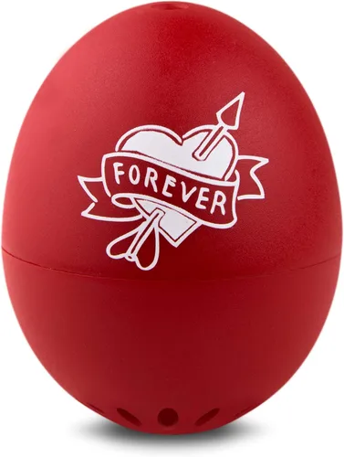 Vista 2 de Love BeepEgg - Temporizador de huevos flotante cantando – Hervir junto con los huevos – Cocedor de huevos para 3 niveles de cocción – BeepEgg con 3