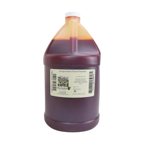 Vista 2 de OliveNation Georgia Fuente de sabor a melocotón, sin azúcar, soluble en agua, saborizante para helados, refrescos, productos horneados, sin OMG, sin