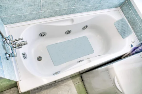 Vista 7 de Popular Bath Tejido de gofre, 17"x 36", gris pardo