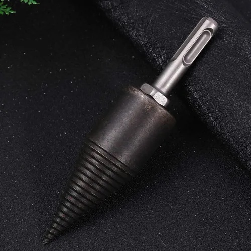 Vista 6 de Tofficu Broca de madera Herramienta de corte de leña para madera Brocas de división de madera Ranura antideslizante División eficiente