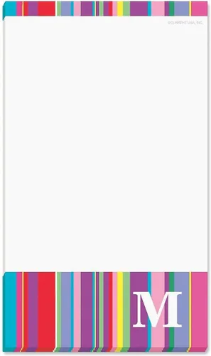 Vista 4 de Current Bloc de notas personalizados con la bandera estadounidense, bloc de notas de 50 hojas, bloc de notas, lista de compras, notas de tareas