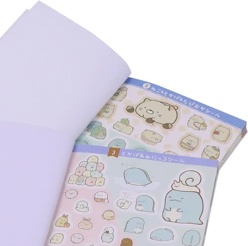 Vista 4 de ANKOMINA Paquete de 2 670 calcomanías washi de animales de dibujos animados lindos para álbumes, diario, calendario, decoración, libro de escarpa