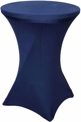 Vista 11 de BalsaCircle Mantel elástico ajustable de elastano negro de 36 pulgadas para decoración de bodas, fiestas, eventos
