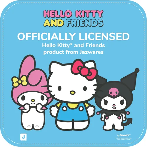 Vista 6 de Hello Kitty and Friends - Hello Kitty - Peluche monocromático rosa de 12 pulgadas Hello Kitty Rosa