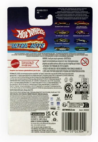 Vista 2 de Hot Wheels Honda Civic SI, Ultra Hots Series 6/8