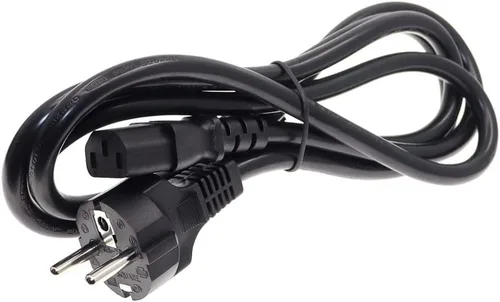 Vista 3 de Toptekits Cable de alimentación europeo Schuko a C13, CEE7/7 Euro recto Schuko a IEC C13 de repuesto de cable de alimentación de computadora