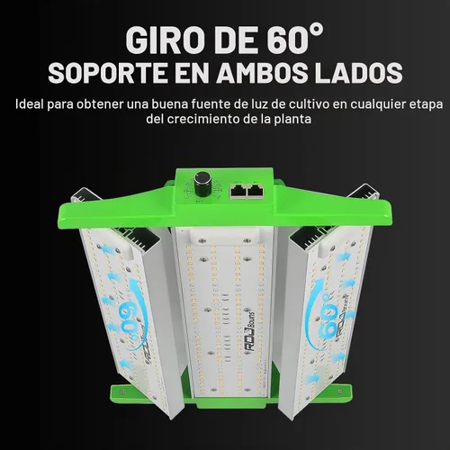 Vista 4 de RDJ Bouns - Luces LED de cultivo para plantas de interior, espectro