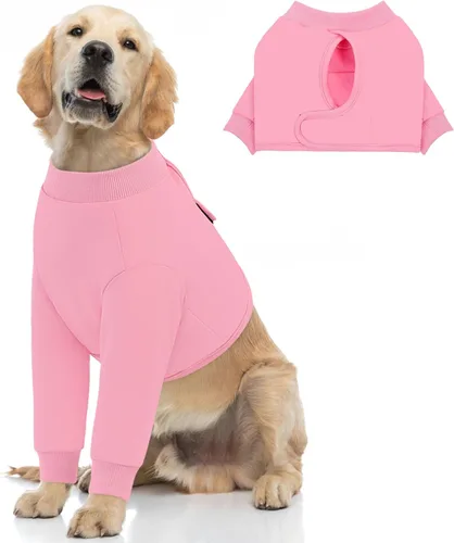 Vista 11 de Queenmore Manga de recuperación para la pierna delantera de los perros, mangas de recuperación para perros, traje de recuperación quirúrgica