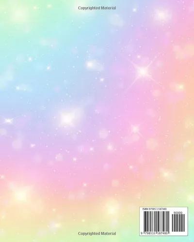 Vista 2 de Blank Sticker Book Unicorn Theme Softcover Blank Sticker Book, Sticker Album For Collecting Stickers For Girls, Blank Sticker ... Collecting Album