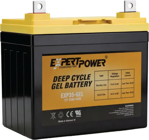 Vista 9 de Pilas Expertpower 12 V