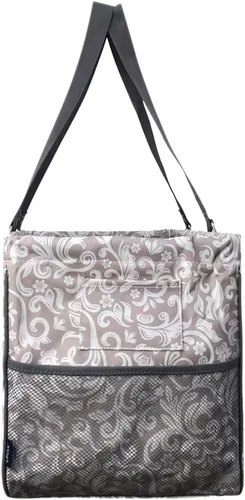 Vista 87 de NGIL Bolsa de comestibles reutilizable extra grande plegable de gran tamaño para comestibles, almacenamiento, picnic, playa, Estampado