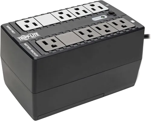 Vista 5 de Eaton Tripp Lite BC350 350VA UPS pequeño 210W Protector de sobretensiones de respaldo de batería