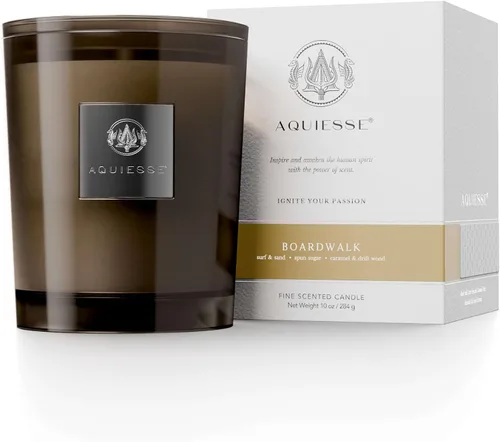 Vista 29 de Aquiesse Vela grande perfumada Black Orchid de 10 onzas