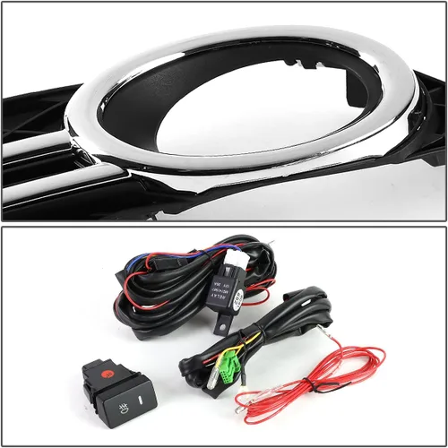 Vista 4 de DNA MOTORING FL-ZTL-184-CH - Luz antiniebla con interruptor para el lado del conductor y del pasajero, mejora la visibilidad