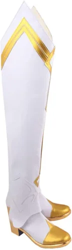 Vista 4 de Genshin Impact Traveler Lumine - Botas de disfraz de heroína femenina 221014 KOGOROUCOS
