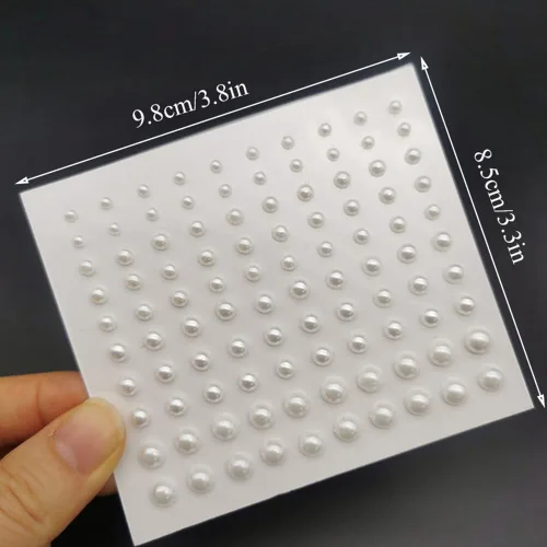 Vista 4 de Pegatinas de diamantes de imitación de acrílico autoadhesivas para maquillaje de rostro, cara y rostro, gemas para mujeres, accesorios de festival