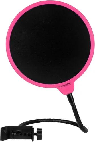 Vista 10 de Studio Micrófono Mic viento visualización Filtro pop filtro Pop dragonpad Soporte Giratorio 360 flexible cuello de cisne Holder, Negro/Blanco