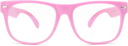 Vista 22 de OWL Gafas de luz azul para niños, anti rayos azules, lente transparente, para videojuegos, computadora, luz azul, para niños, sin receta y probador