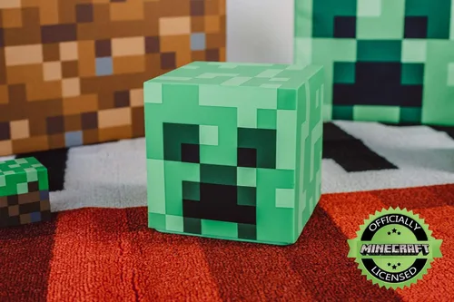 Vista 6 de Minecraft Creeper - Lámpara LED para el estado de ánimo, iluminación de estado de ánimo, funciona con pilas, lámpara de estado de ánimo