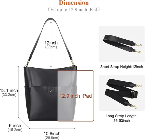 Vista 6 de Over Earth Bolsos de cuero para mujer, bolsos y bolsos de hombro