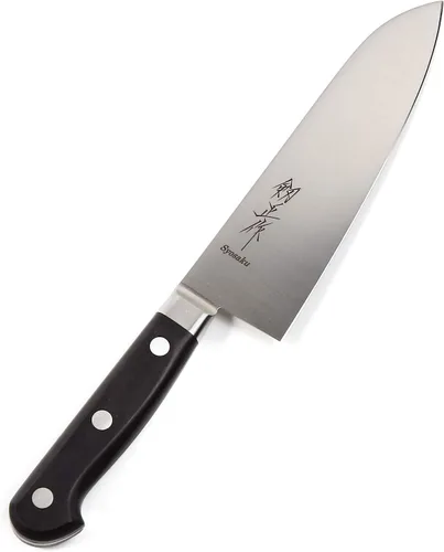 Vista 16 de Navaja japonesa INOX AUS-8A Acero Inoxidable Negro Mango Pakkawood, 6 pulgadas (5.906 in)