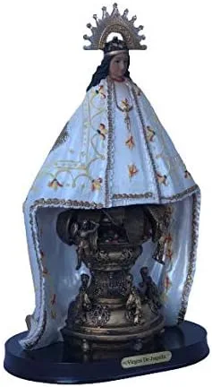 Vista 2 de miSantuario Virgen De Juquila - Figura de estatua de resina de 12 pulgadas #25355