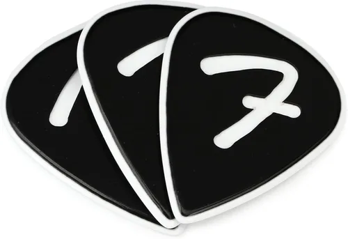 Vista 4 de Fender F Grip - Púas de guitarra con forma 346, color negro, paquete de 3