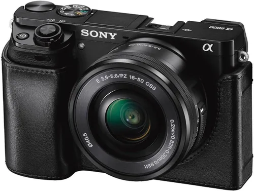 Vista 5 de Sony LCSEBE/B Just-Fit Body Case para cámara A6000 (negro)