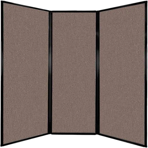 Vista 11 de Versare Panel plegable de pantalla de privacidad Partición de pared duradera Divisor de habitación portátil ligero Apegable Paneles de tela