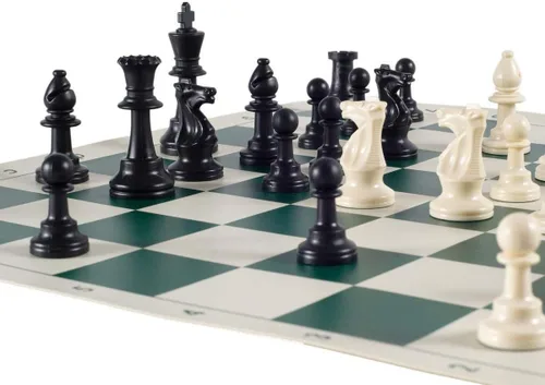 Vista 2 de Wholesale Chess Combo de juego de ajedrez con triple peso para torneo pesado