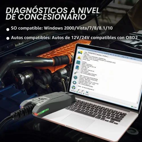 Vista 4 de Vgate vLinker FS USB OBD2 a USB Herramienta de diagnóstico de coche lector de código para FORScan OBD2 adaptador