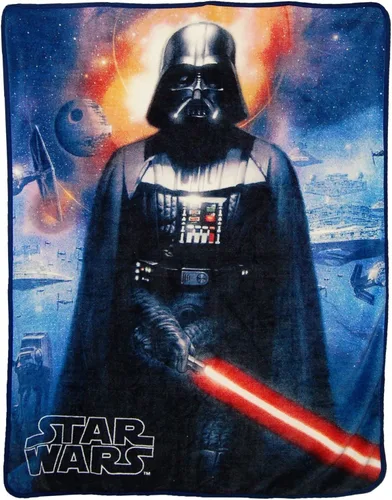 Vista 10 de Star Wars, Disney, The Force Awakens - Manta Micro Raschel, 46 x 60 pulgadas, multicolor Niño llegó