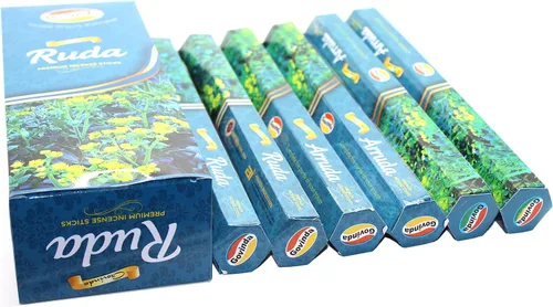 Vista 8 de Govinda – Incienso – Aqua Fresh – 120 varillas de incienso, incienso premium, revestimiento de masala