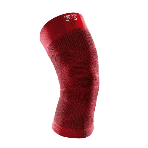 Vista 18 de Bauerfeind - Rodillera de compresión deportiva para rodillas NBA - Diseño ligero con zonas de agarre para alivio del dolor en la rodilla de Negro