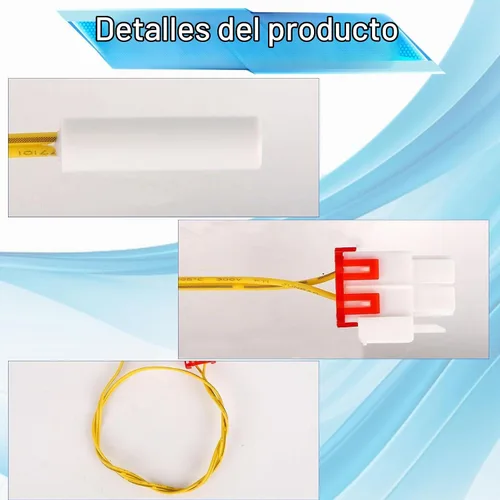 Vista 3 de 4pcs DA32-10104N Sensor de temperatura para refrigerador Samsung, sensor de temperatura del refrigerador para DA32-10104V 2030330 AP4979323 PS4138666