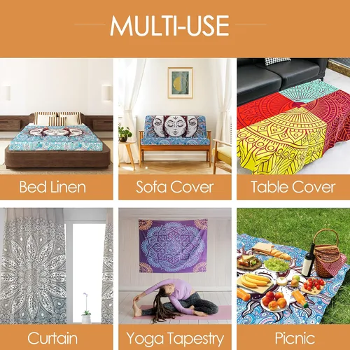 Vista 5 de ALIYINA Tapiz de sol y luna, tapiz de astrología indie, para dormitorio, estética hippie vintage, tapiz de pared para adolescentes, niñas, niños