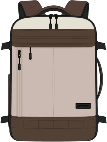 Vista 16 de LOVEVOOK - Mochila de viaje para mujer y hombre, aprobada como equipaje de mano, bolsa de artículos personales TSA, accesorios esenciales