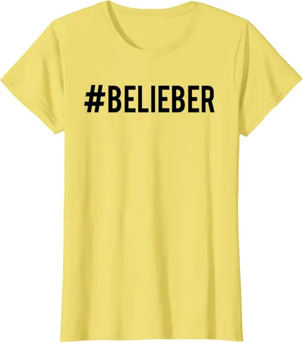 Vista 22 de Justin Bieber Camiseta oficial #Belieber Hashtag